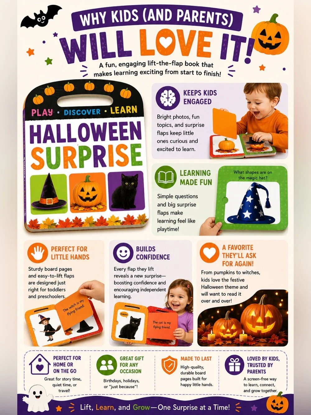 My First Lift and Learn Halloween Surprise
